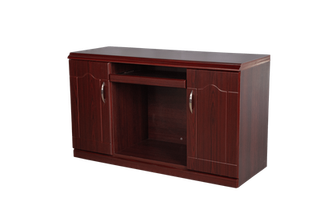 Armoire inf 4 portes pleine sup 2 portes vitrée et 2 portes pleine H 200 L 166