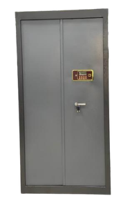 Armoire métallique à serrure