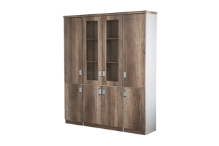 Armoire pleine ou vitrée H 200 L 84 MDF TIMGAD