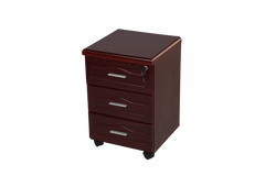 Caisson mobile 3T centralisé MDF ACAJOU